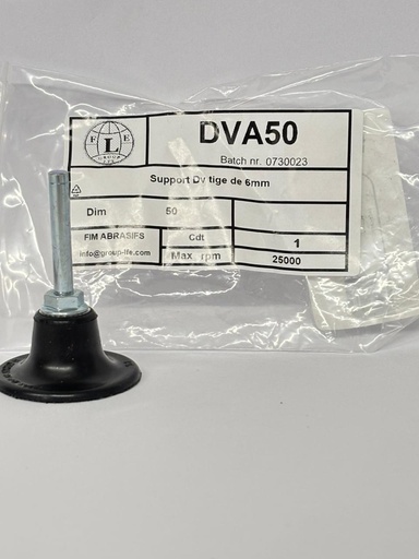 [DVA50] Support Dv tige de 6mm 50mm 