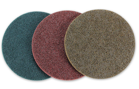 [RF6080609] DISQUE NYLON DIAM 120mm EP 8mm ALES 10mm ROUGE VERY FINE NTD950 / DNT120TRESFINCOR