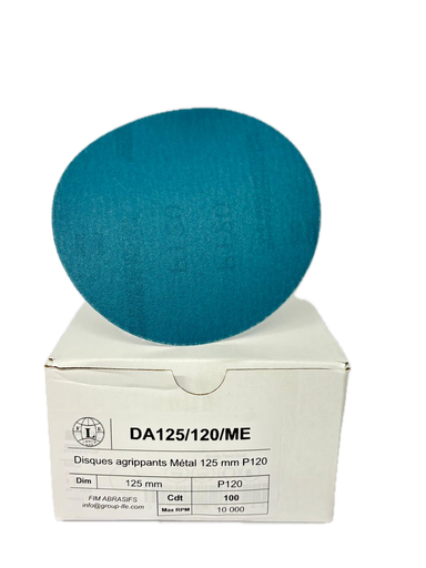 RF6090577 DISQUE ABRASIF AUTOAGR DIAM 125/GR120 DA125/120/ME